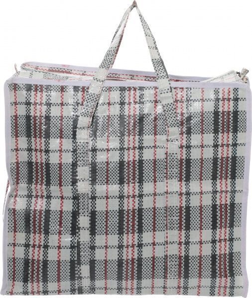 Сумка хозяйственная Клетка 330x390x180 мм разноцветный