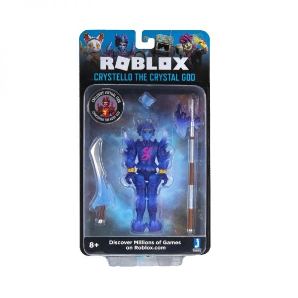 Фигурка коллекционная Jazwares Roblox Imagination Figure Pack Crystello the Crystal God W7 ROB0272 
