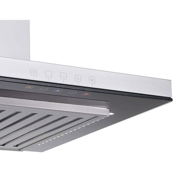 Вытяжка Pyramida HEF 22 inox/black 90 см