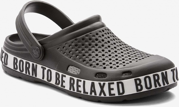 Сабо Coqui 6403 Black/White р.EUR 43 темно-серый