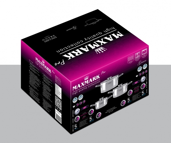 Набір каструль Maxmark MK-4106