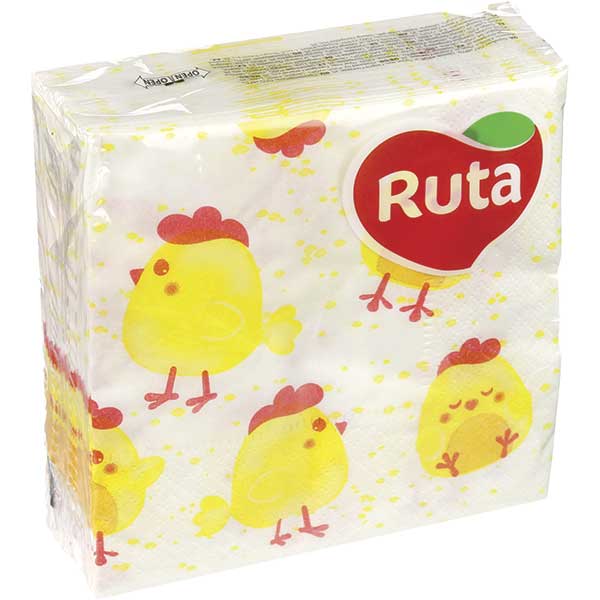 Салфетки Ruta Цыплята 40 шт