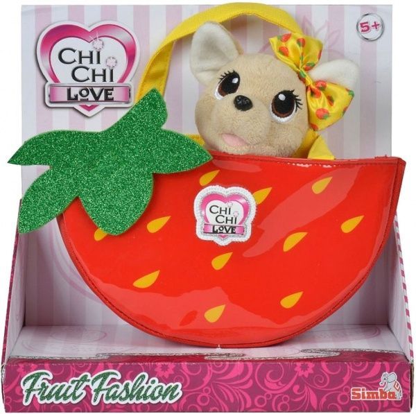 Мягкая игрушка Simba Chi Chi Love Чихуаху Фруктовая мода 18 см 5 893 156