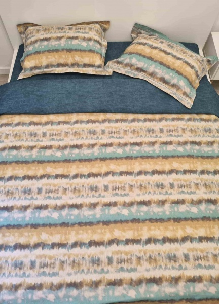 Комплект постільної білизни Смарагд євро Прованс 