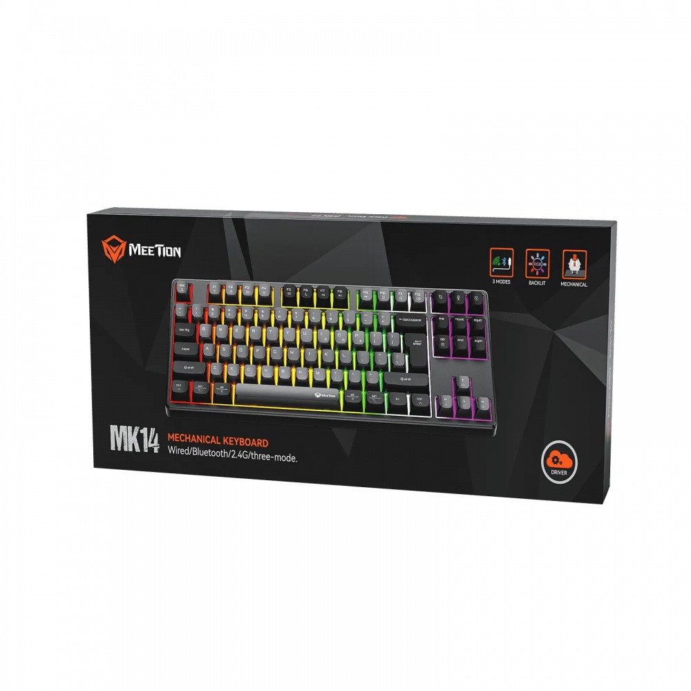 Клавіатура бездротова Meetion MK14 (MT-MK14-A-RUA) black