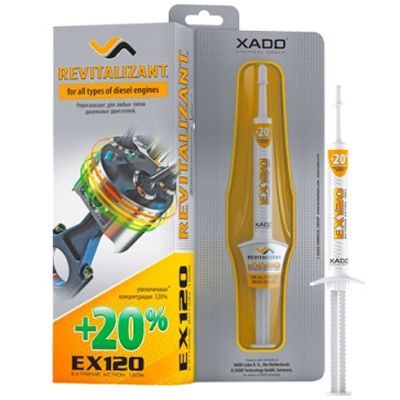 Ревіталізант Xado EX120 для дизельних двигунів 8 мл