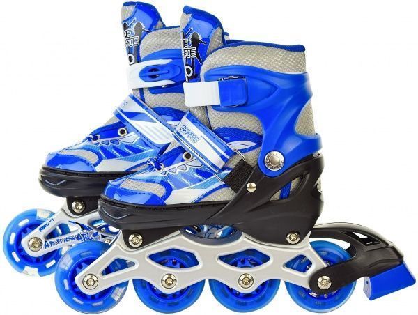 Роликові ковзани Shantou SC190151 блакитний р. 28-31