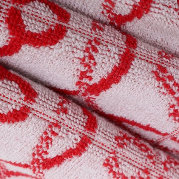 Рушник кухонний Bhali 50x50 см Lasa бежевий із коричневим 