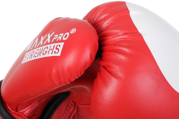 Боксерские перчатки MaxxPro AVG-616 р. 6 красный