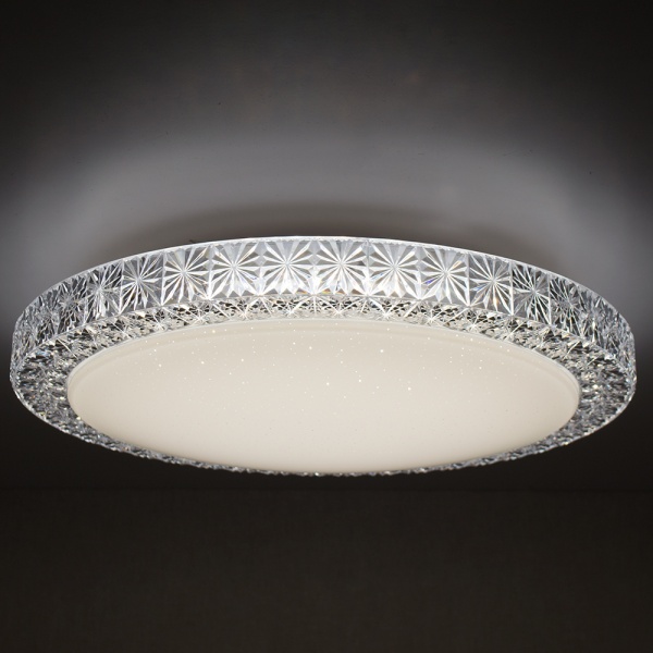 Світильник світлодіодний Luminaria R400 SHINY 40 Вт прозорий/білий 3000-6000 К PLUTON 40W RGB 