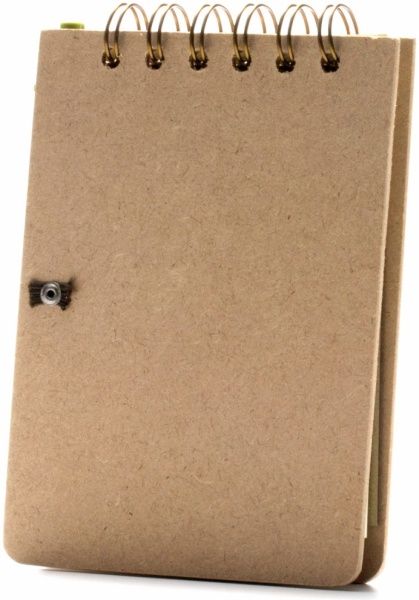 Книга для записи рецептов «с ручкой на спирали»