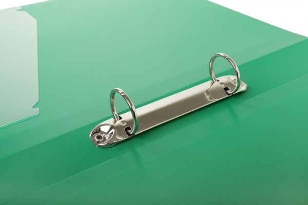 Папка E30701 А4 на 2 кольца цвет в ассортименте Economix