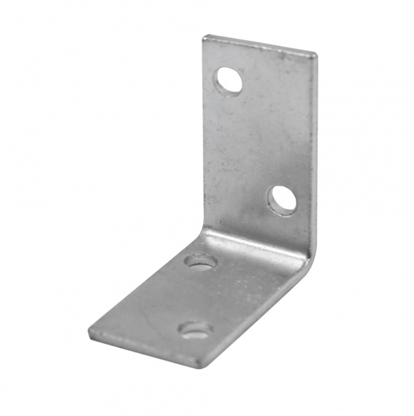 Кутник металевий рівносторонній 20x40x40 мм 2 мм (1шт.)