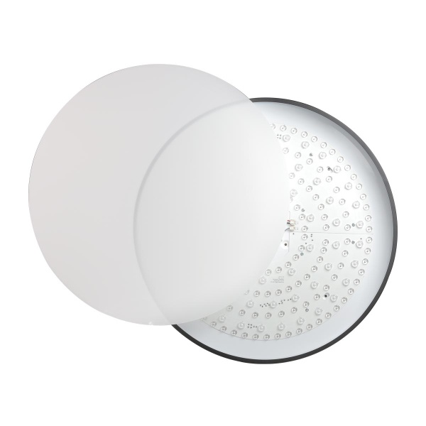 Світильник стельовий LED CONCEPT AVOCA LC R6055 105 Вт чорний 2800-6000+RGB К 