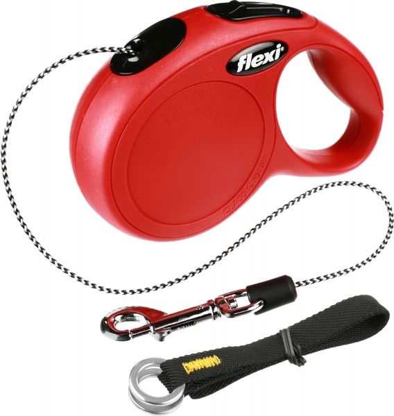 Повідець-рулетка CAT XS червоний до 8 кг 3 м