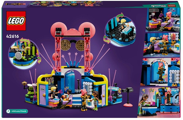 Конструктор LEGO Friends Музыкальное шоу талантов Хартлейк-Сити 42616