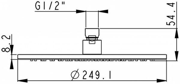 Стельова лійка Aqua Rodos Rodos 010CP