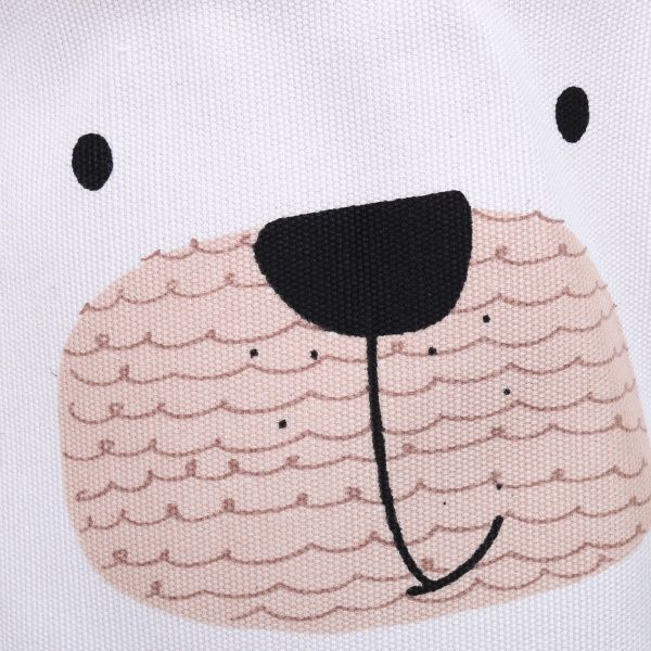 Корзина Котик большой 29,6х30 см белый