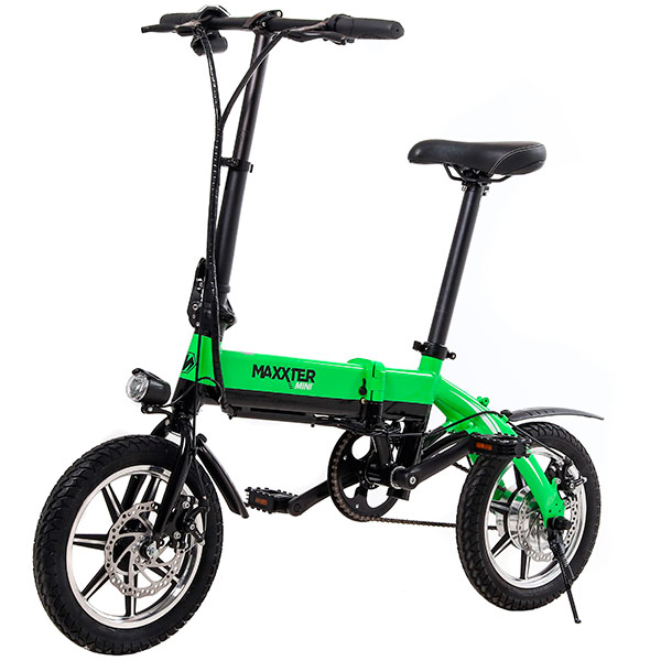 Електровелосипед Maxxter MINI (black-green) MINI (black-green)