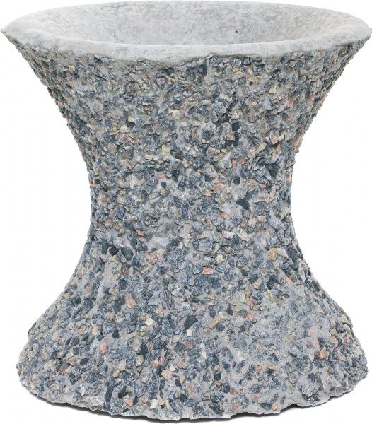 Стійка для чаші декорована гранітною крихтою 30x30 см