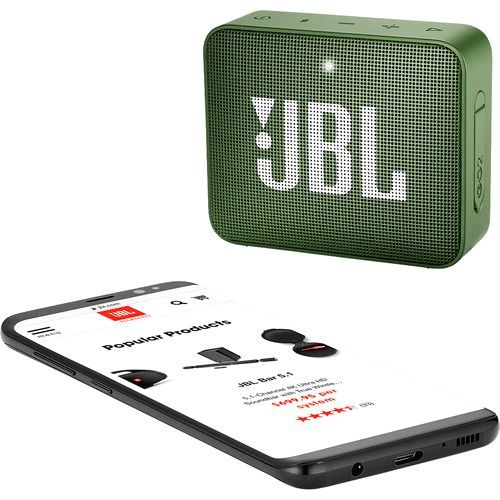 Акустическая система JBL® Go 2 1.0 green JBLGO2GRN