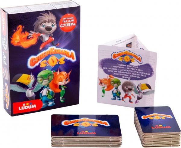 Игра настольная Ludum Суперкоманда LS3046-52