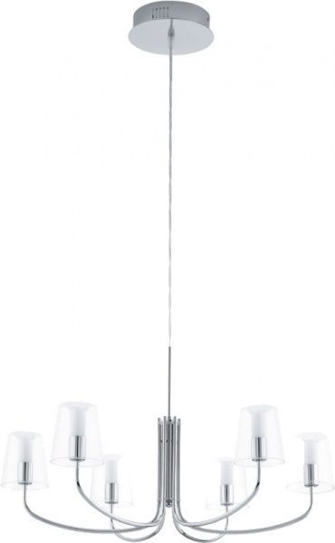 Люстра Eglo Новента 1 LED 6x3,3 Вт хром 