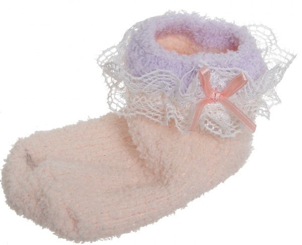 Носки детские JIANGSU Найс MWSE024/pink р.17-19 розовый 