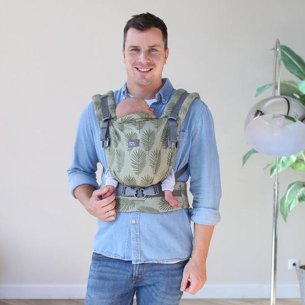 Ерго-рюкзак ONE+ Маямі Love & Carry оливковий LC532 