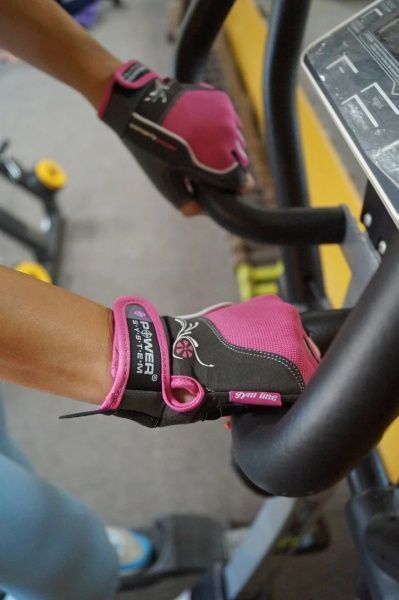 Перчатки для фитнеса Power System PS-2570 р. S pink 