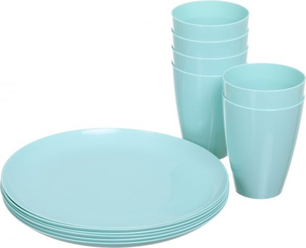 Набір для пікніка Joy New 13 предметів ментоловий Flamberg Smart Kitchen