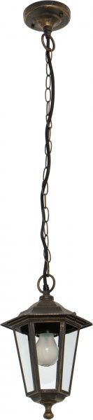 Світильник садовий Tons Atlanta E27 60 Вт IP44 антична латунь ELWF-36005S-P 