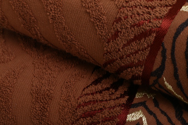 Набор полотенец Tiger 2 шт. коричневый Karna 