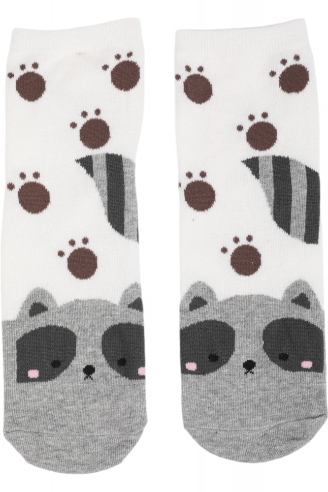 Носки женские La Nuit Home Енот р.one size айвори