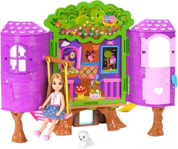 Ігровий набір Barbie Будиночок на дереві Челсі FPF83