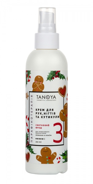 Крем для рук та нігтів TANOYA Імбирне печиво 200 мл