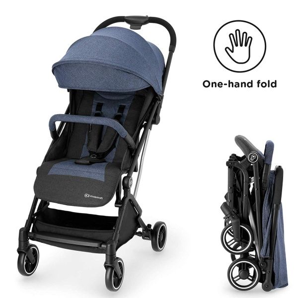 Коляска прогулянкова Kinderkraft Indy джинсова KKWINDYDEN0000 