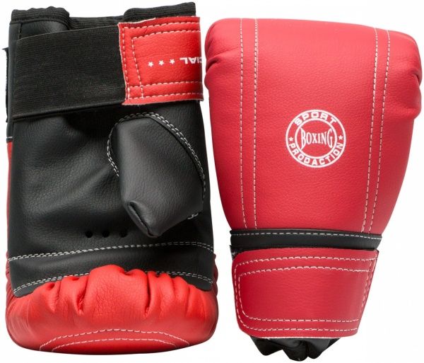 Перчатки снарядные Boxing RBZ-43201 красный