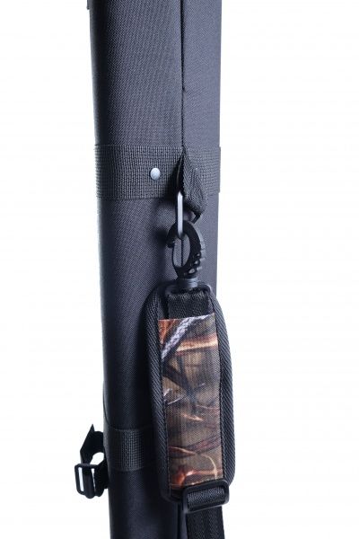 Тубус для удилищ KENT&AVER жесткий «Дельта» черный №36 130 см