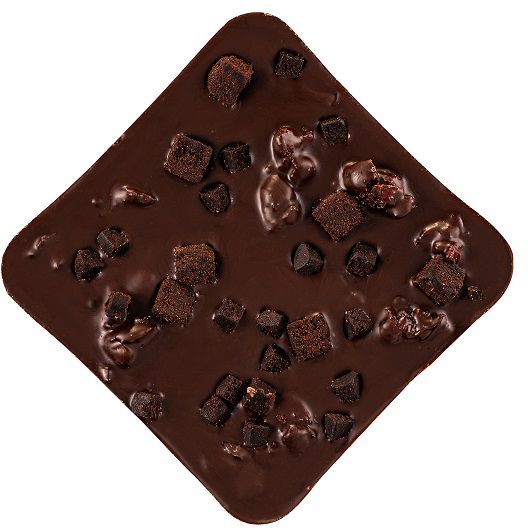 Шоколад Spell с клюквой и шоколадным печеньем