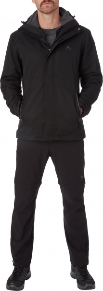 Куртка McKinley Terang 3:1 II ux 280782-900050 р.4XL чорний