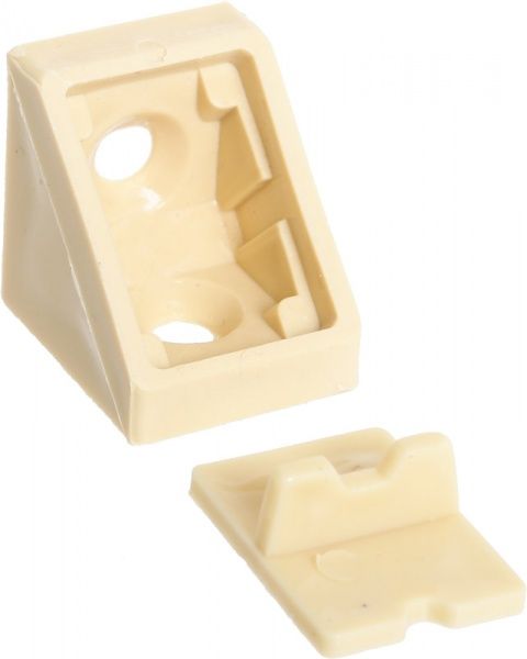 Уголок монтажный 05 одинарный белый 10 шт