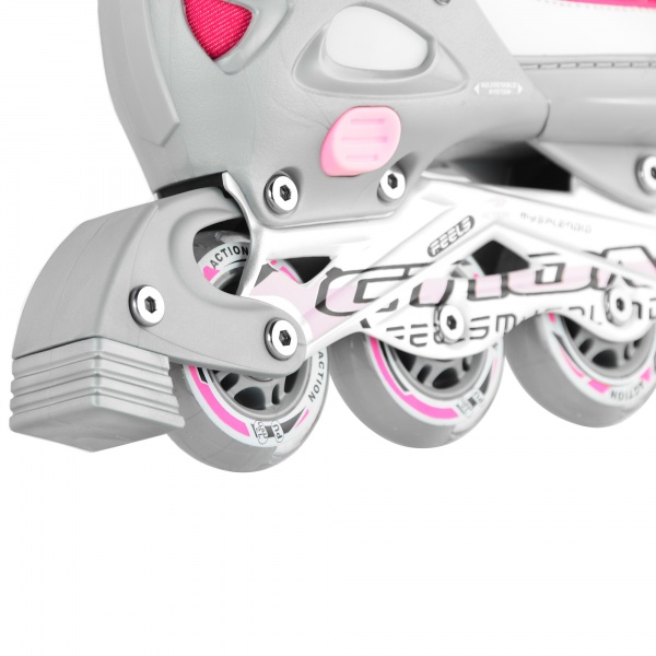 Роликовые коньки Action ANNY PW-126B-13-2PINK/37-40 р. 37-40 розовый