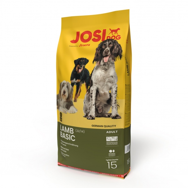 Корм сухий для усіх порід JOSIDOG дієта Josilamb Basic з ягням 15 кг