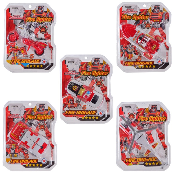 Игрушка-трансформер Shantou 5 видов 5658-57 