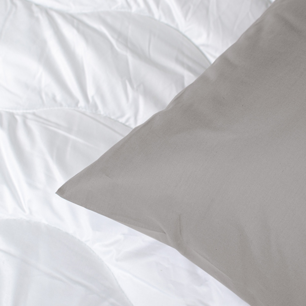 Наволочка Моно 70x70 см мокко