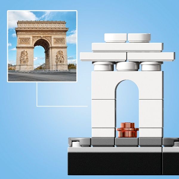 Конструктор LEGO Architecture Париж 21044