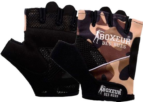 Перчатки для фитнеса Boxeur BXT-5143 р. S/M камуфляж 