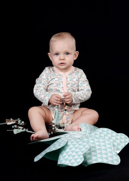 Боді дитяче Sasha р.80 помаранчевий 4157/1 