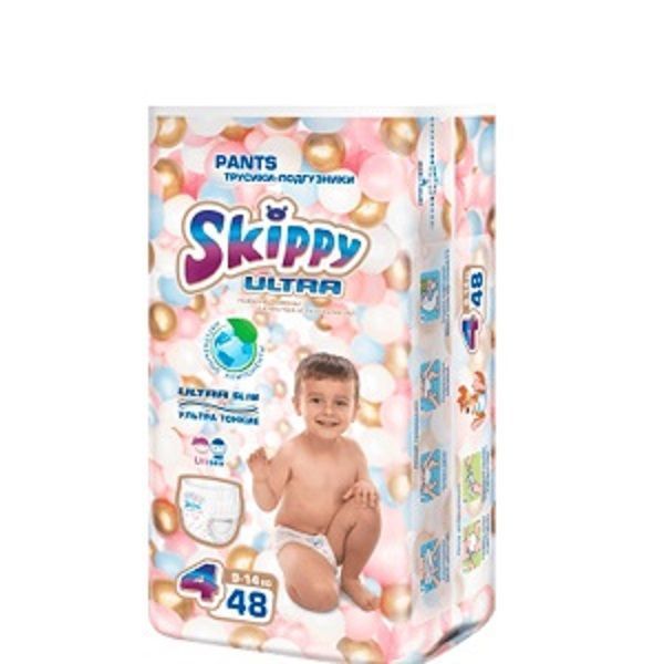 Підгузки-трусики Skippy Pants Ultra 4 (9-14 кг), 48 шт.